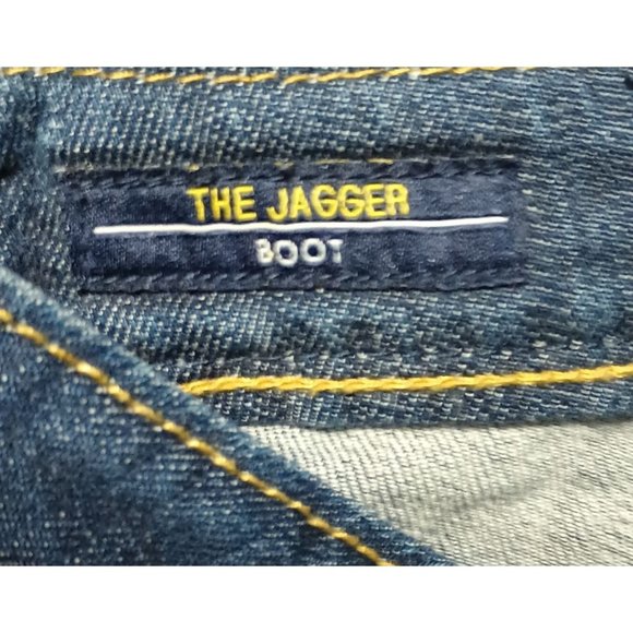 Vigoss Studio Jeans Size 9 10 Womens Juniors The Jagger Boot Cut Dark Wash Denim - Picture 13 of 16